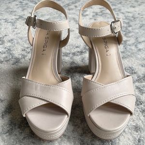 Via Spiga Platform Block Sandal